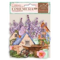 Stamperia Ephemera Create Happiness Welcome Home Village DFLCT12
