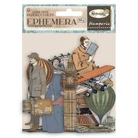 Stamperia Ephemera Around The World DFLCT21