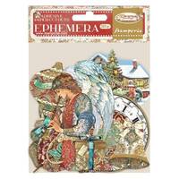 Stamperia Ephemera Christmas Greetings DFLCT24