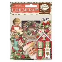 Stamperia Ephemera Classic Christmas DFLCT27