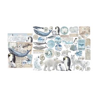 Stamperia Die Cuts 45/Pkg Arctic Antarctic