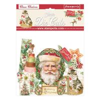 Stamperia Clear Die Cuts 40/Pkg Classic Christmas