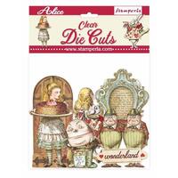 Stamperia Clear Die Cuts Alice Through The Looking Glass