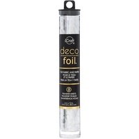 Deco Foil Specialty Transfer Sheets 6X12 5/Pkg Silver Shattered Glass