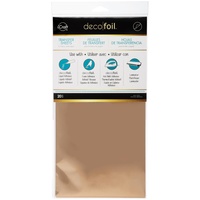 Deco Foil Transfer Sheet 6X12 20/Pkg Rose Gold 