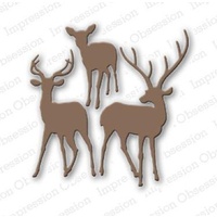 Impression Obsession Die Deer Trio DIE080N 