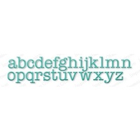 Impression Obsession Die Alphabet Typewriter Lower Case DIE159M 