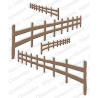 Impression Obsession Die Country Fences DIE380R 