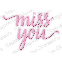 Impression Obsession Die Miss You DIE384E 