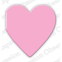 Impression Obsession Die - Hinged Heart DIE620-B
