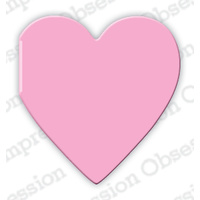 Impression Obsession Die - Hinged Heart DIE620-B