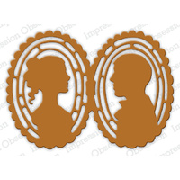 Impression Obsession Die - Cameo Lovers DIE622-X