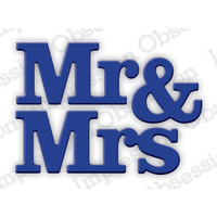 Impression Obsession Die - Mr. and Mrs. DIE626-B