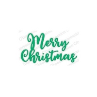 Impression Obsession Die Merry Christmas DIE760G