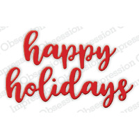 Impression Obsession Die Happy Holidays DIE761E