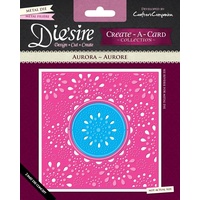 Crafter's Companion Die'sire Dies Create-A-Card 6 x 6 Aurora 