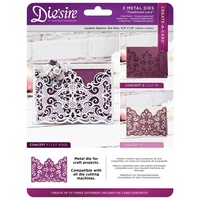 Crafter's Companion Die'sire Dies Create-A-Card Traditional Lace