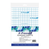 X-Press It Double Sided Tape Sheets A5 5/Pk