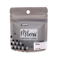 Imagine Crafts Mboss Embossing Powder 15g Silver