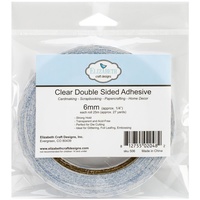 Elizabeth Craft Clear Double-Sided Adhesive Tape 6mm x 25m 