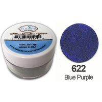 Elizabeth Craft Designs Silk Microfine Glitter 8g Jar 622 Blue Purple