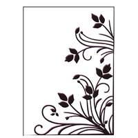 Ecstasy Crafts Embossing Folder - Burst of Spring Size 5 x 7