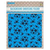 Nellie Snellen Embossing Folder Small Flowers 15cm x 15cm