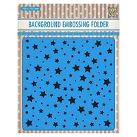 Nellie Snellen Embossing Folder Stars and Dots 15cm x 15cm