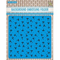 Nellie Snellen Embossing Folder Dandelion Fluff 15cm x 15cm