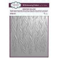 Creative Expressions Weeping Willow 5 in x 7 in 3D Embossing Folder EF3D-071
