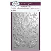 Creative Expressions Winter Foliage 5 in x 7 in 3D Embossing Folder EF3D-084