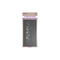 Nellie Snellen 3D Embossing Folder Rose Border EF3D056