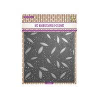Nellie Snellen 3D Embossing Folder Leaves and Berries EF3D062