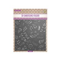 Nellie Snellen 3D Embossing Folder Branches and Berries EF3D063