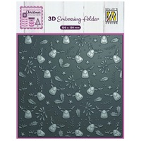 Nellie’s Choice 3D Embossing Folder - Moose - EF3D094