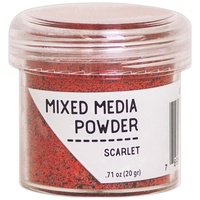 Ranger Mixed Media Embossing Powder 20g Scarlet