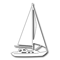 Frantic Stamper Precision Die Sail Boat FRADIE09514 
