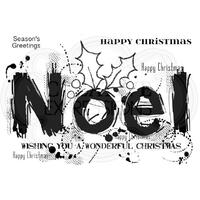 Woodware Clear Stamps Noel Splodges