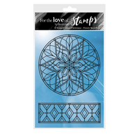 Hunkydory For The Love Of Stamps Frosty Snowflake Stamp