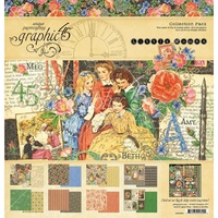 Graphic45 Collection Pack 12x12 Double-Sided Little Women