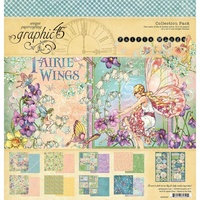 Graphic45 Collection Pack 12x12 Double-Sided Fairie Wings