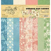 Graphic45 Collection Pack 12x12 Double-Sided - Alice’s Tea Party
