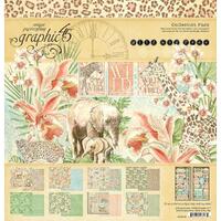 Graphic45 Collection Pack 12x12 Double-Sided - Wild and Free