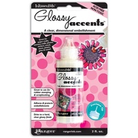 Inkessentials Glossy Accents, A clear dimensional embellishment 59ml