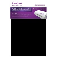 Crafter's Companion Gemini Plate - Rubber Embossing Mat 9 x 12.5 Inch