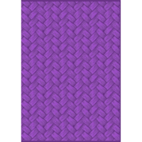 Crafter's Companion 3D Embossing Folder 5X7 Basket Weave