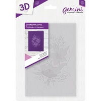 Gemini 3D Embossing Folder 5"x7" - Christmas Rose
