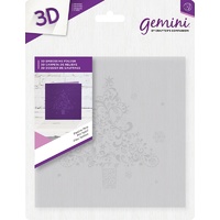 Gemini 3D Embossing Folder 6"x6" - Festive Pine