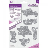 Crafter's Companion Gemini Die - Expressions - Festive Words 2