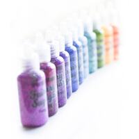 Memory Box Open Studios Glitter Glue Rainbow 18 Colours 18pk